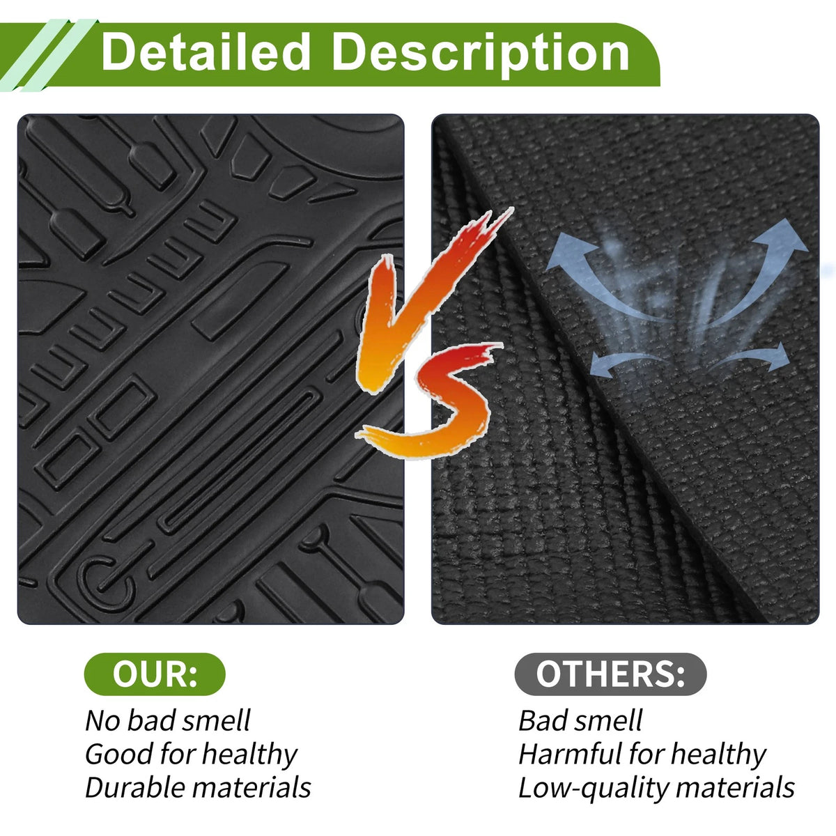 Rear Trunk Mat for Ford Bronco 4-Door (2021–2024) TPE Cargo Liner