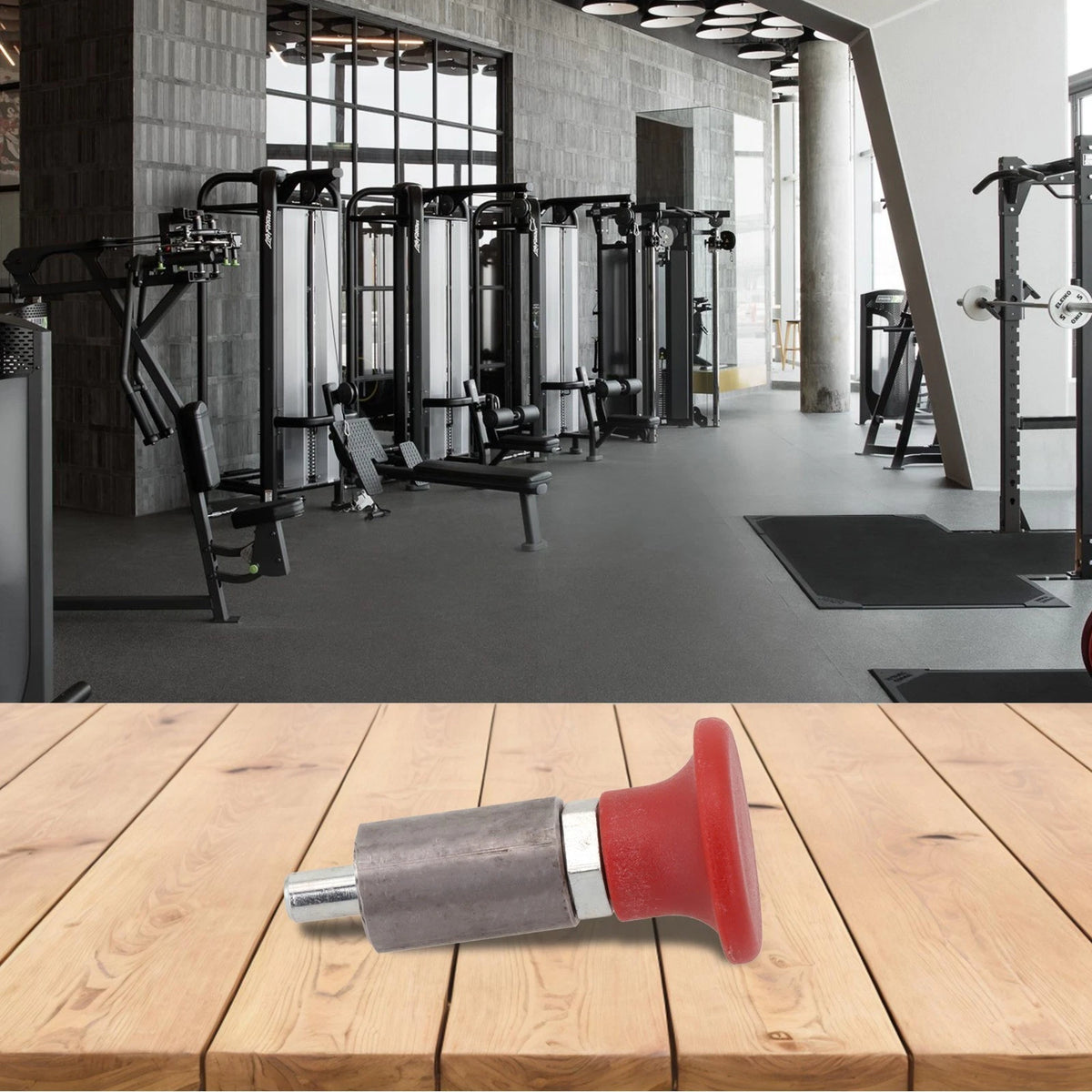 Spring Loaded Steel Pin for Gym Accessories (2010–2023)