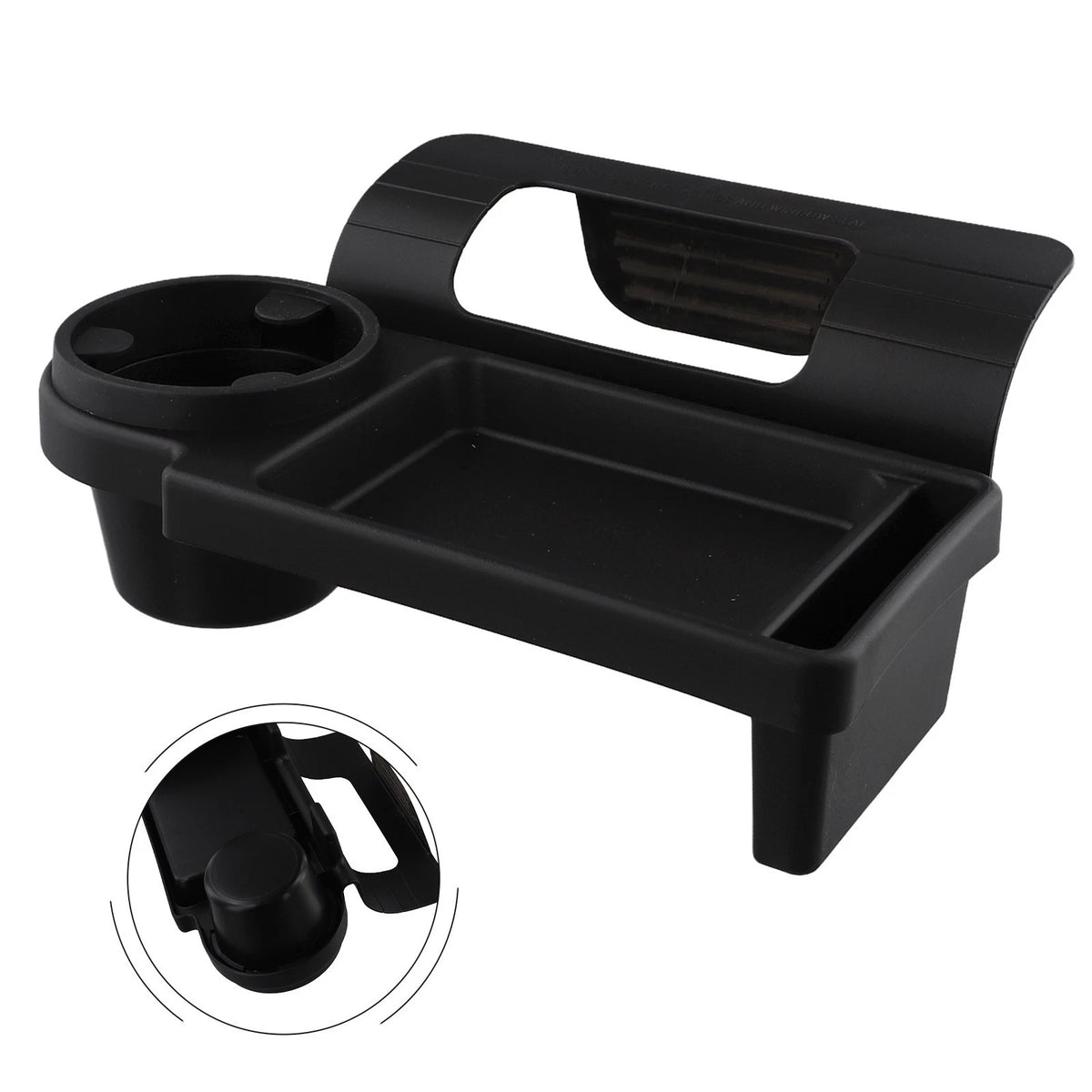 Functional Door Side Storage Tray for Cars Keeps Essentials Within Reach