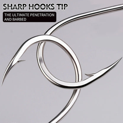 Stainless Steel Jig Hooks for Deep Sea Fishing (No Year Range)