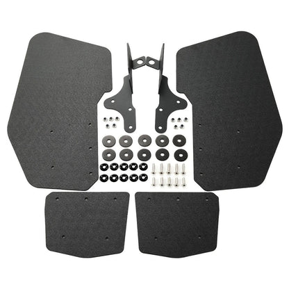 1set Mud Flaps Mudguard Replacement Fit for Polaris RZR Pro R / Pro R 4 2022+