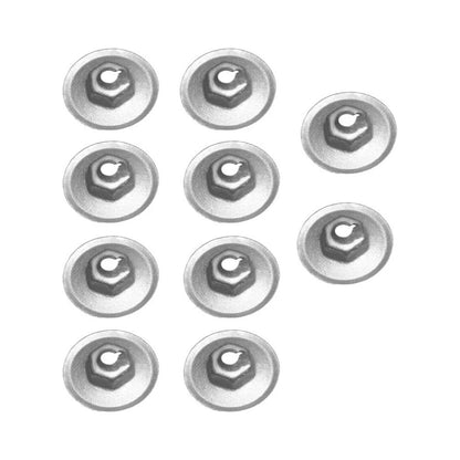 10 Piece Heat Shield Nut Set for Ford Focus C Max S Max Mondeo