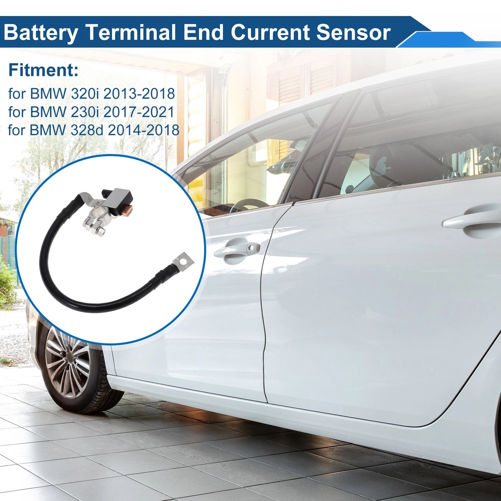 Battery Current Sensor No.61219117877 for BMW 320i (2013–2018)