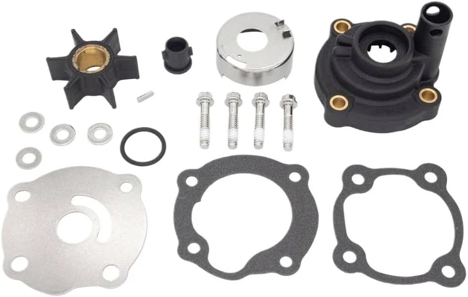 Water Pump Impeller Repair Kit with Housing for Johnson Evinrude 25/35HP (N/A) 0389611