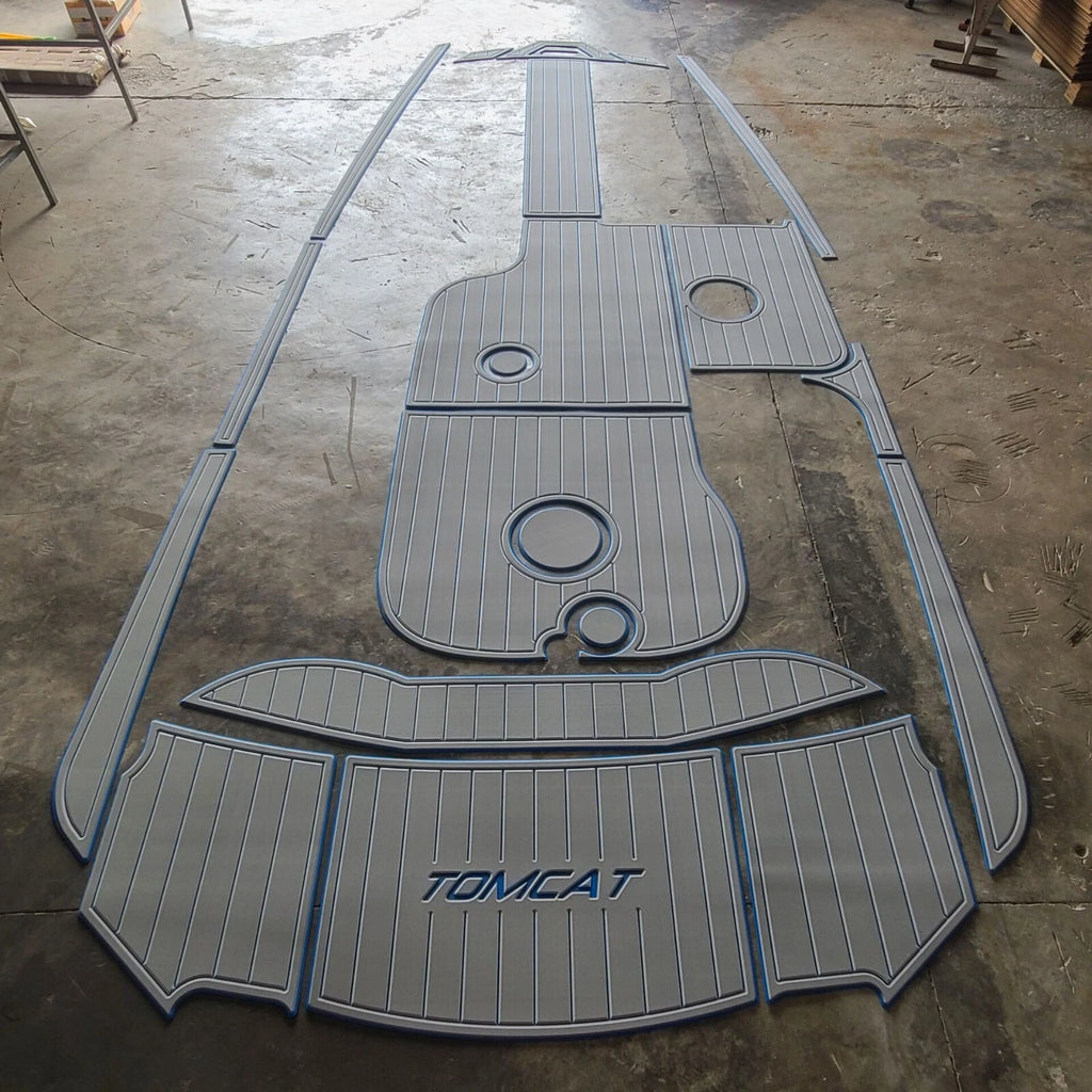 EVA Teak Flooring Mat for MB Sports F24 Tomcat (2016–2017)