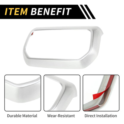 Rear Air Vent Armrestbox AC Outlet Panel Cover for Jeep Wrangler JL (2018–2023)