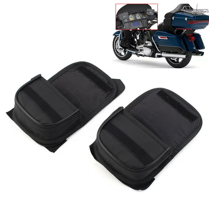 Dual Pouches Windshield Bags for Harley Touring Street Glide Special (2014–2023)