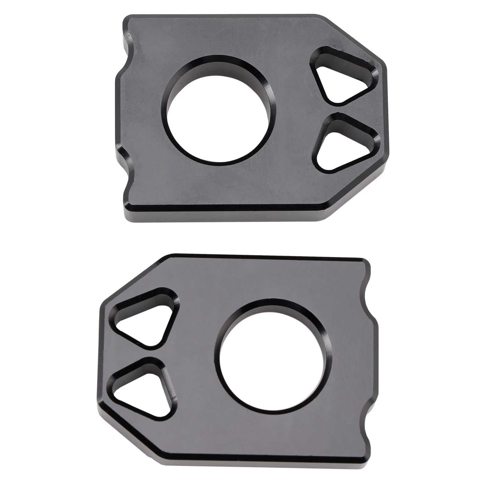 CNC Rear Chain Adjuster Axle Block for Suzuki DRZ400SM 400S 400E (2005–2024) Black