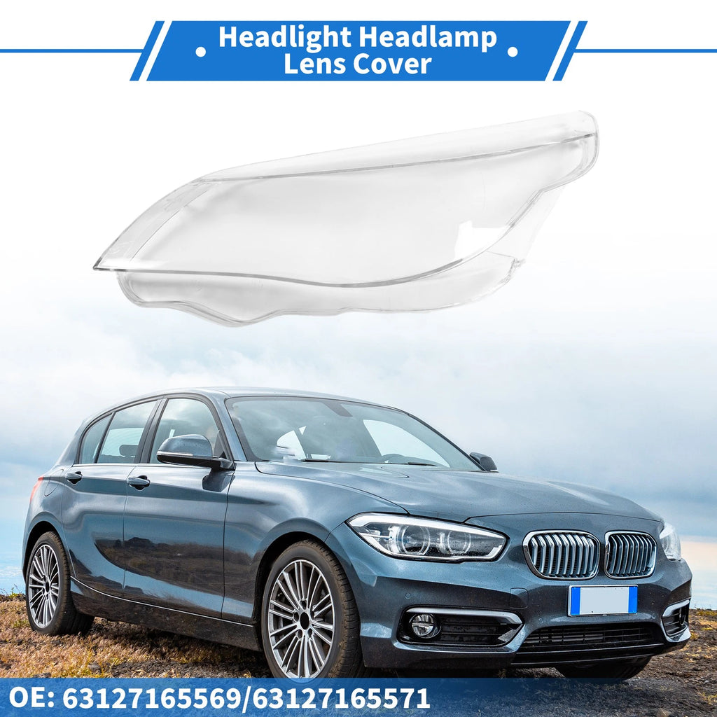 Headlight Lens Cover Front Left for BMW 5 Series E60 (2004–2010)