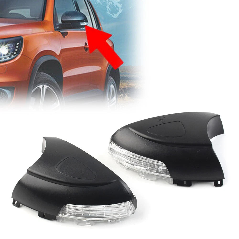 Side Rear View Mirror Turn Signal Light Left & Right For VW Tiguan 2008 - 2016