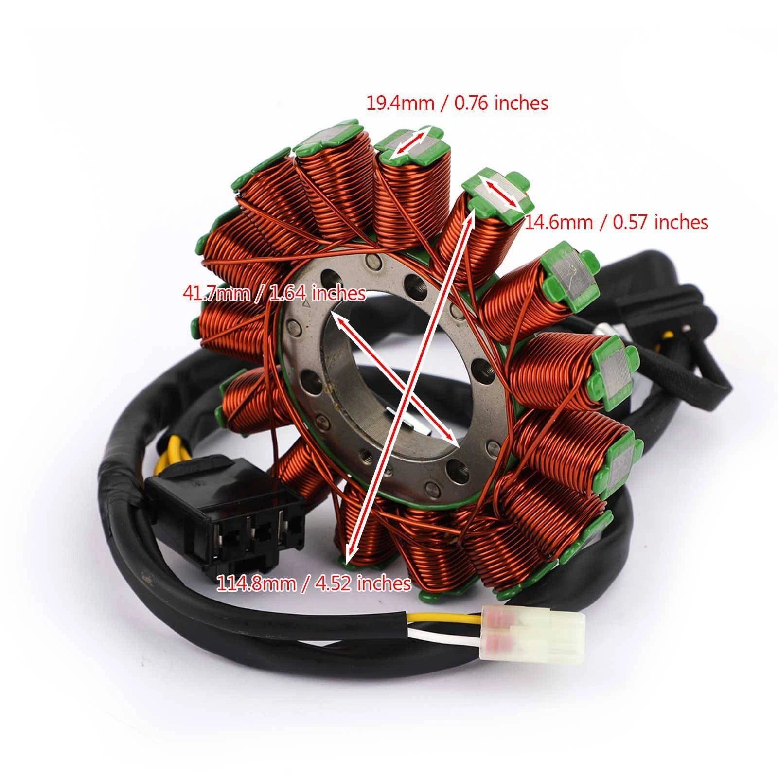 Generator Stator for Honda CBR1000RR ABS CBR1000RA (2010–2016) 31120-MFL-D31 T