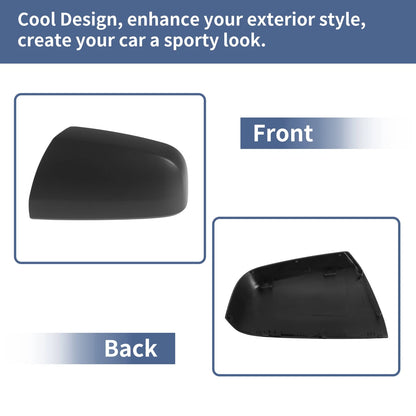 Mirror Cover Cap Set for Vauxhall Zafira B MK2 (2005–2014) - Gray