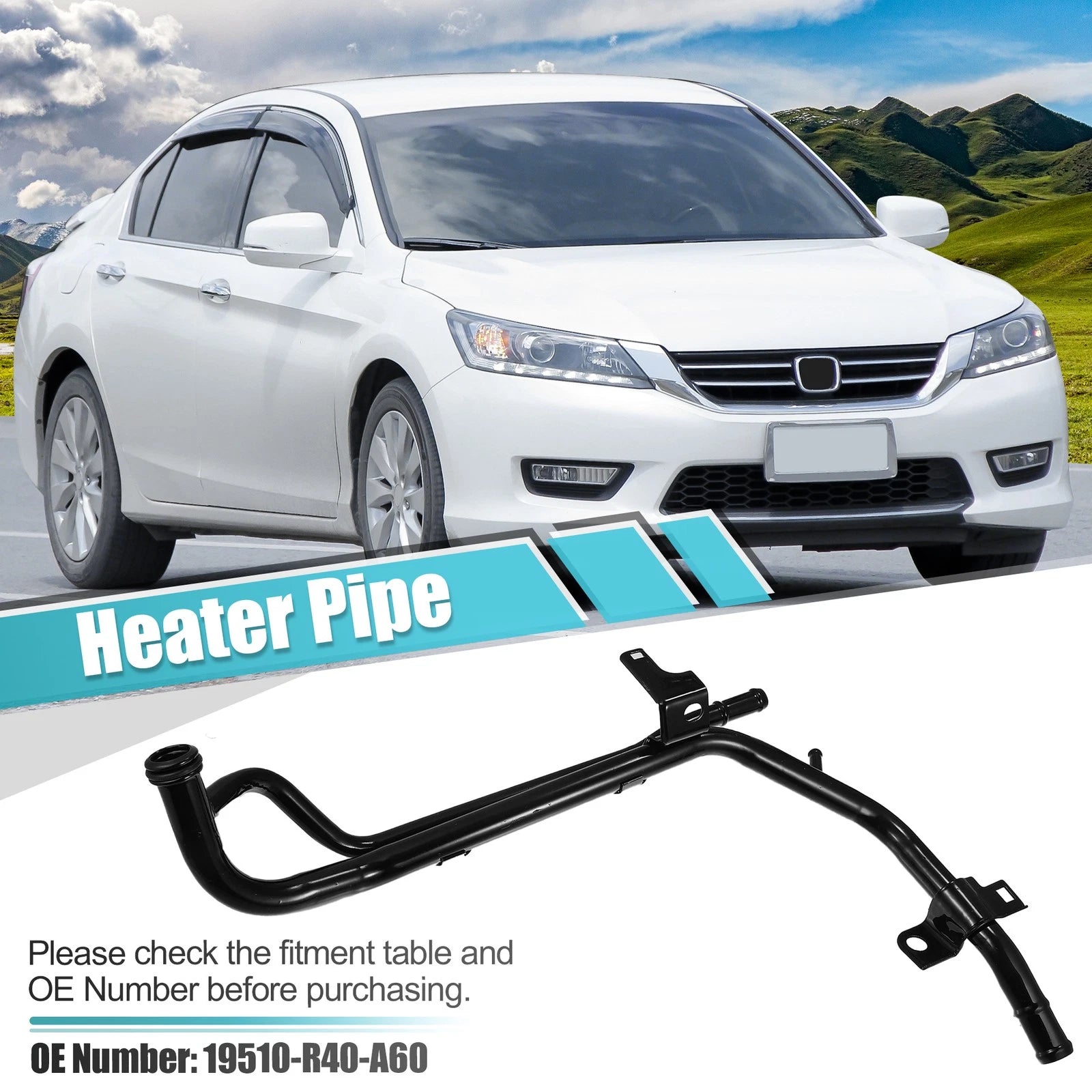 Water Coolant Hose Replacement for Honda CRV 2012–2014 and Accord 2013–2017