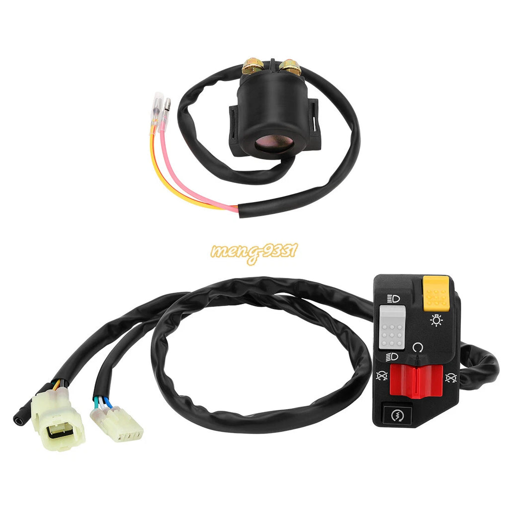 Handlebar Switch & Starter Relay for Honda Sportrax 250 TRX250EX (2006–2007)