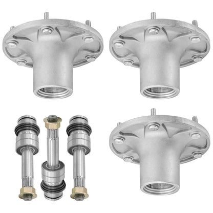 Deck Spindle and Shaft Replacement for Exmark FX600V LZE600KA484 (2005–2025)