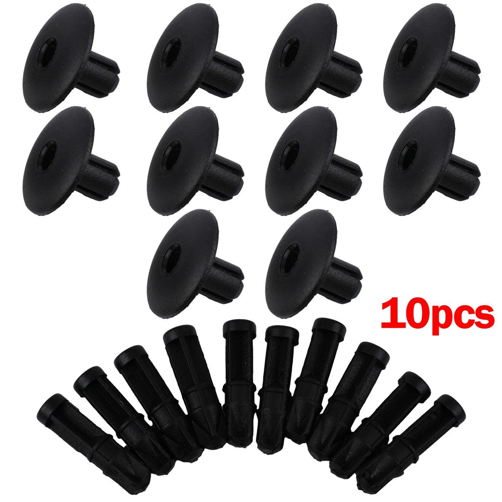 10x Trim & Body Panel Clips for Car Exterior (Universal Fit)