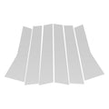 6 Pcs Door Pillar Window Trim Replacement for Mitsubishi Outlander (2023–2024)