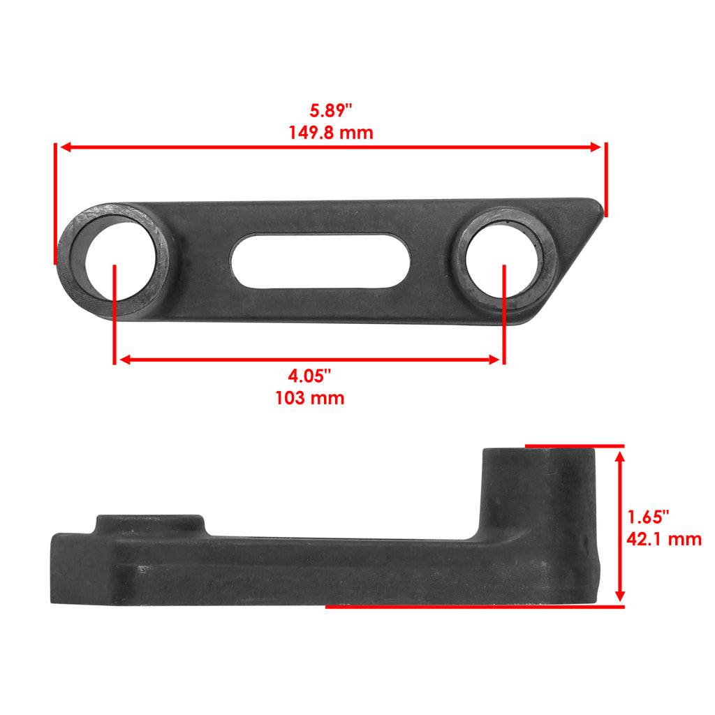 Deck Drive Arm and Pivot Shaft With Bushing for John Deere Sabre (1948–2148)