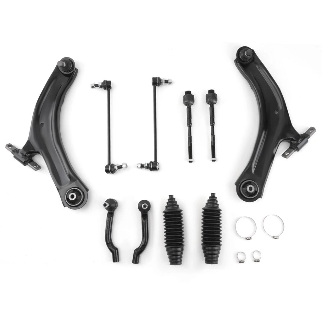 10x Inner & Outer Tie Rod Ends for Nissan Rogue (2008–2013)