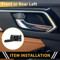 Front Left Interior Door Handle Replacement for Chevrolet Silverado 2500 (2007–2018)