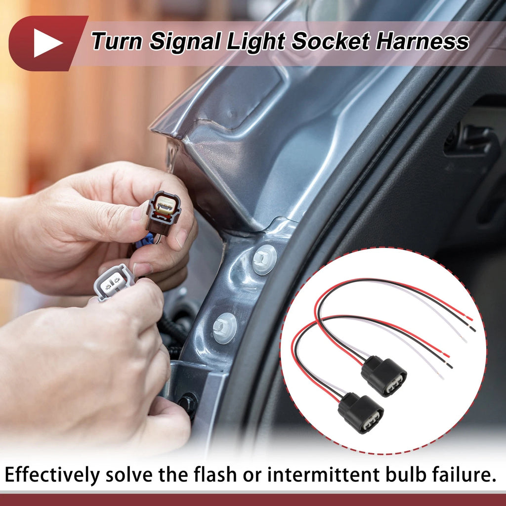 Turn Signal Socket Wiring Replacement for Honda CR-V (2002–2004, 2012–2016)
