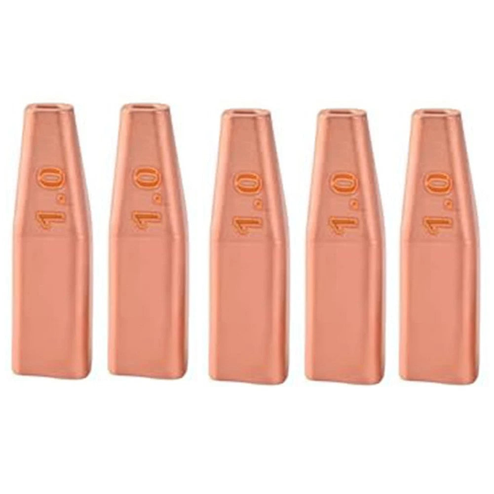 5pcs Double Wire Guide Welding Nozzle Copper for CQWY SUP21S Torch