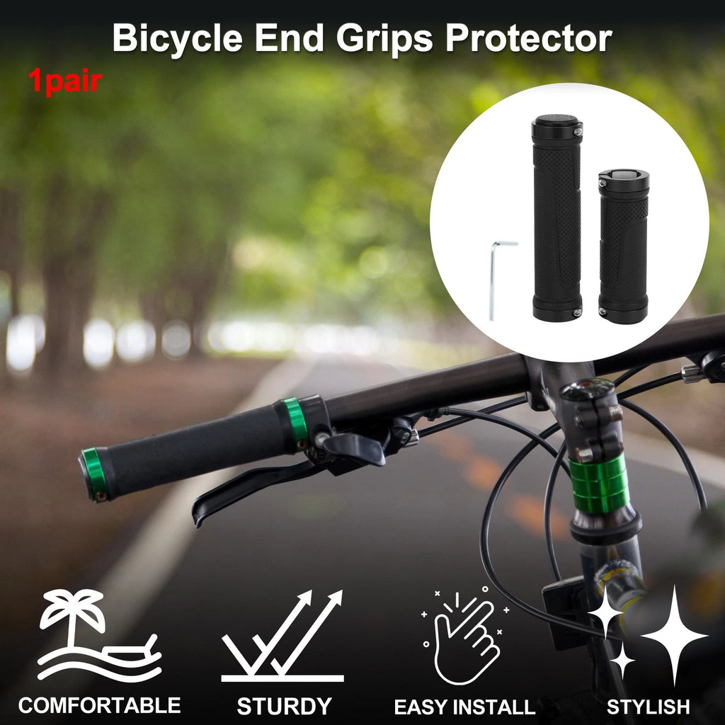 Bike Handlebar Grip Covers 130mm Non Slip End Protector Set for Universal