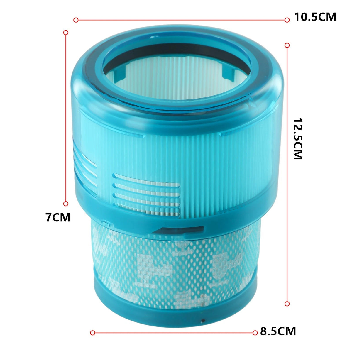 Replacement Exhaust Air Filter Attachment for Cleaning