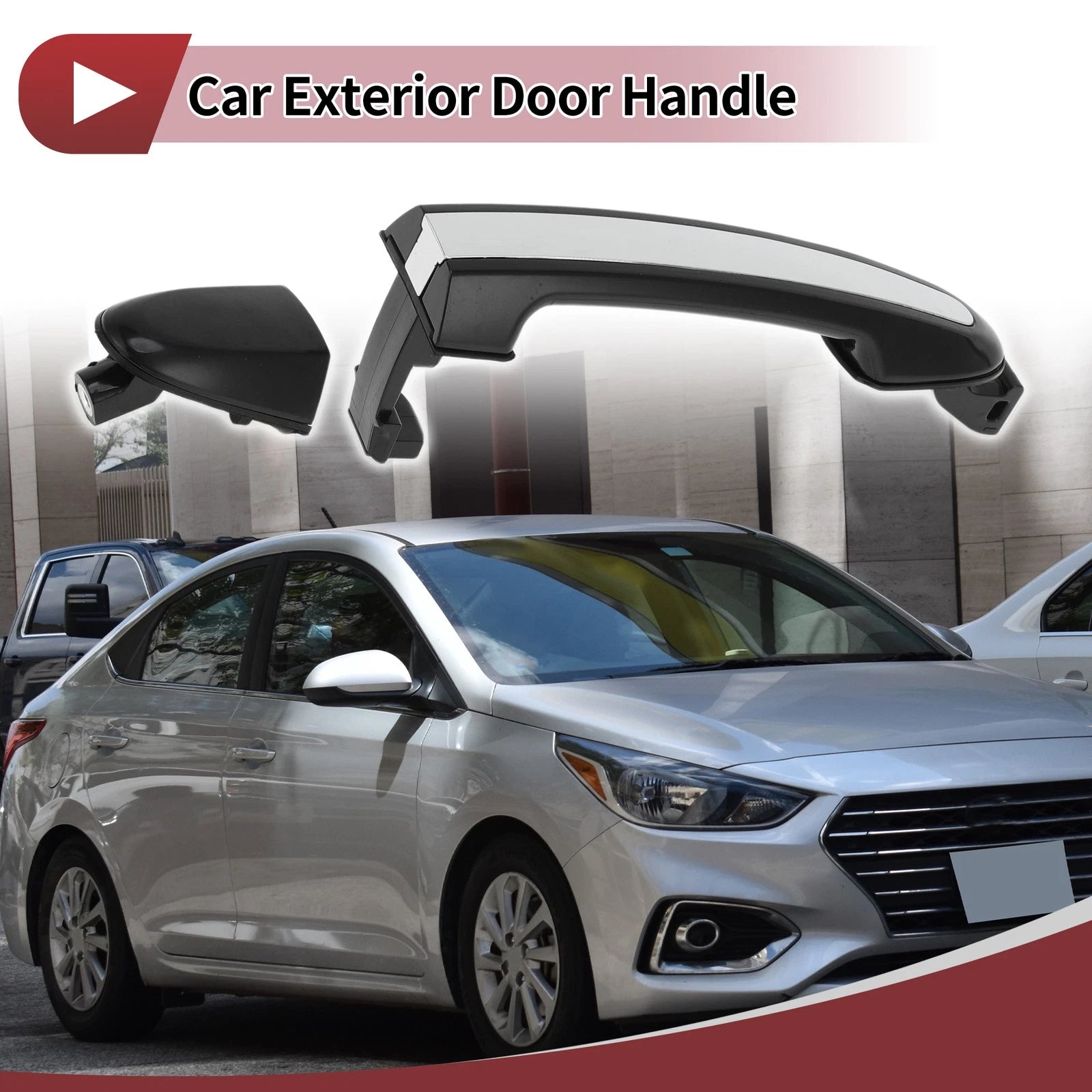 Car Door Handles Grip Replacement Front Right for Hyundai (2009–2015)