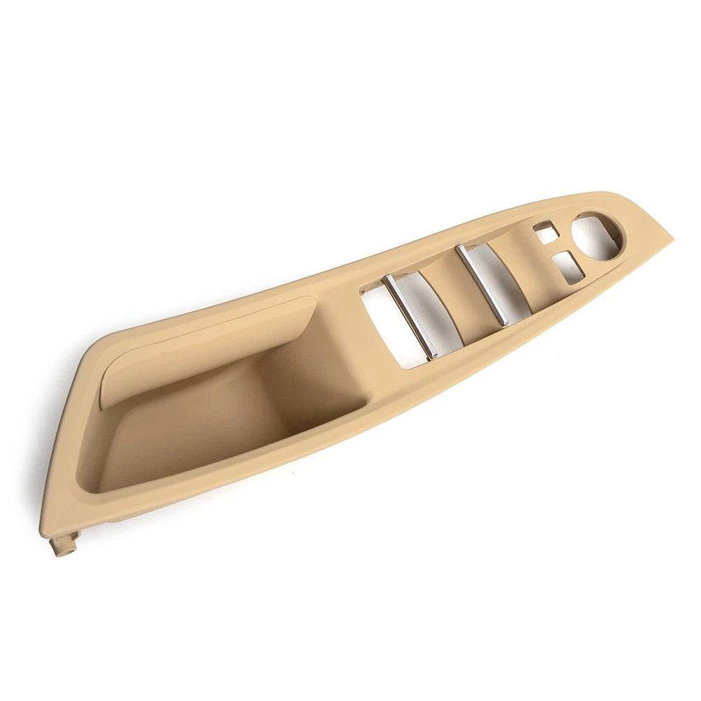 Front Inner Door Panel Handle Pull Trim for BMW 5 Series F10 F11 F18 (RHD) Beige