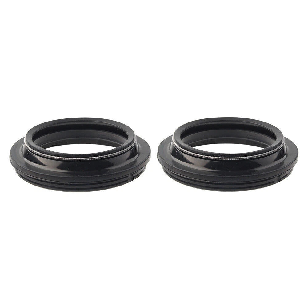 2X Fork Dust Seal for Motorcycle (43X55 MM)