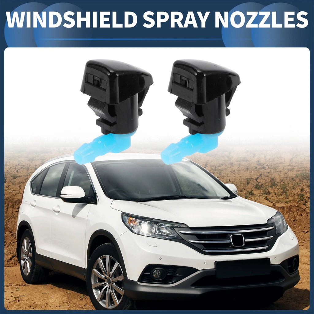 Set of 2 Front Windshield Washer Nozzles for Ford Focus (2000–2018)