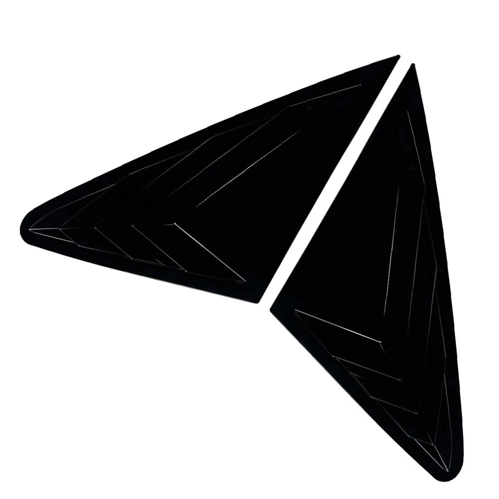 Rear Window Shutter Louvers Cover Trim for Audi Q5 (2018–2024)