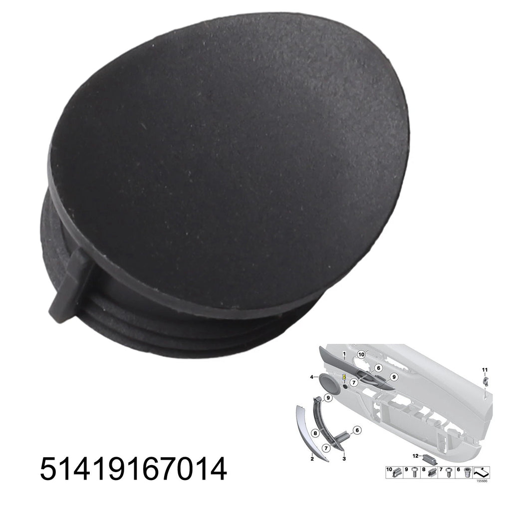 Inner Door Handle Screw Cover Cap for BMW Z4 E89 (2009–2015)