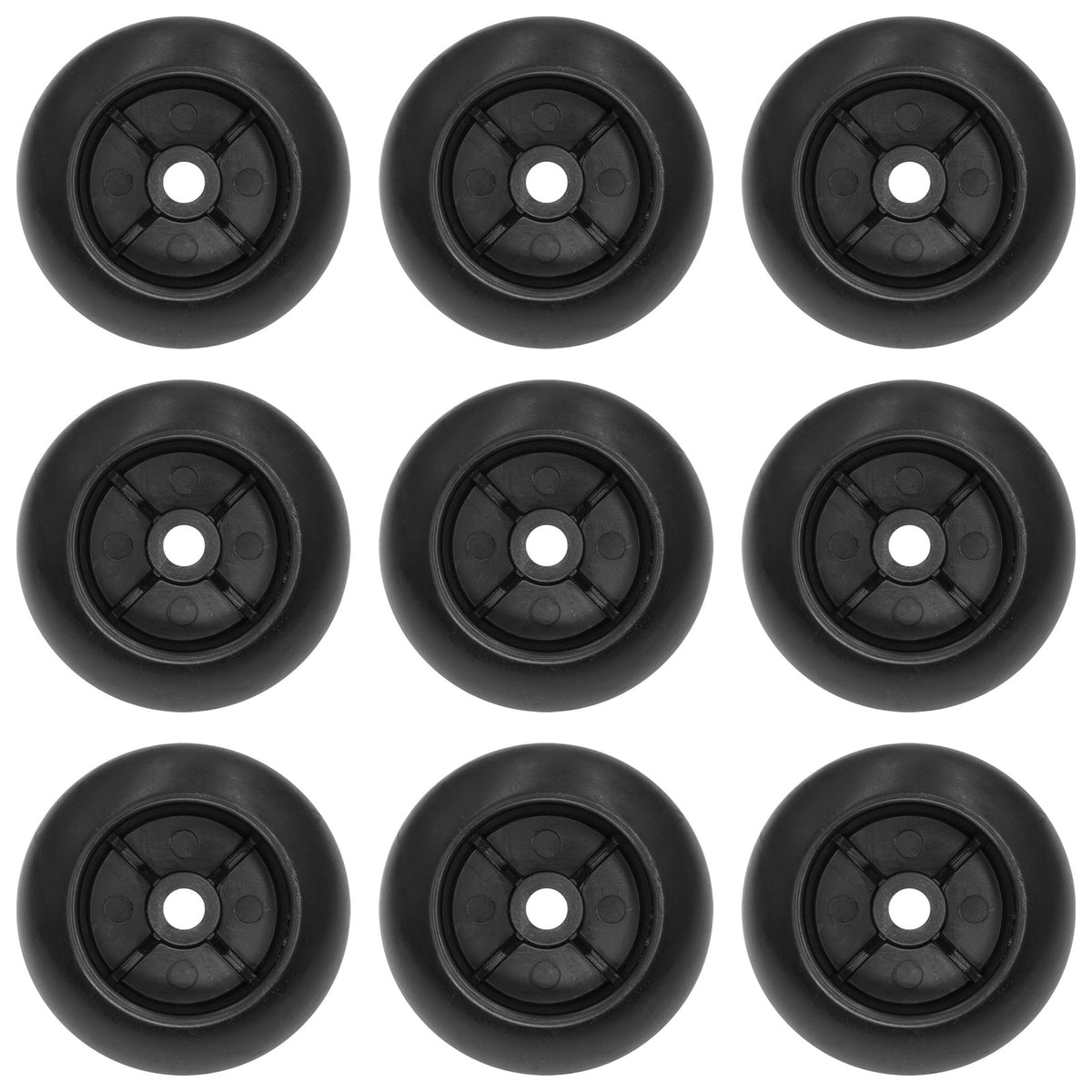 Deck Wheel Anti-Scalp Roller with Bolt for Hustler Mower (2000–2006)