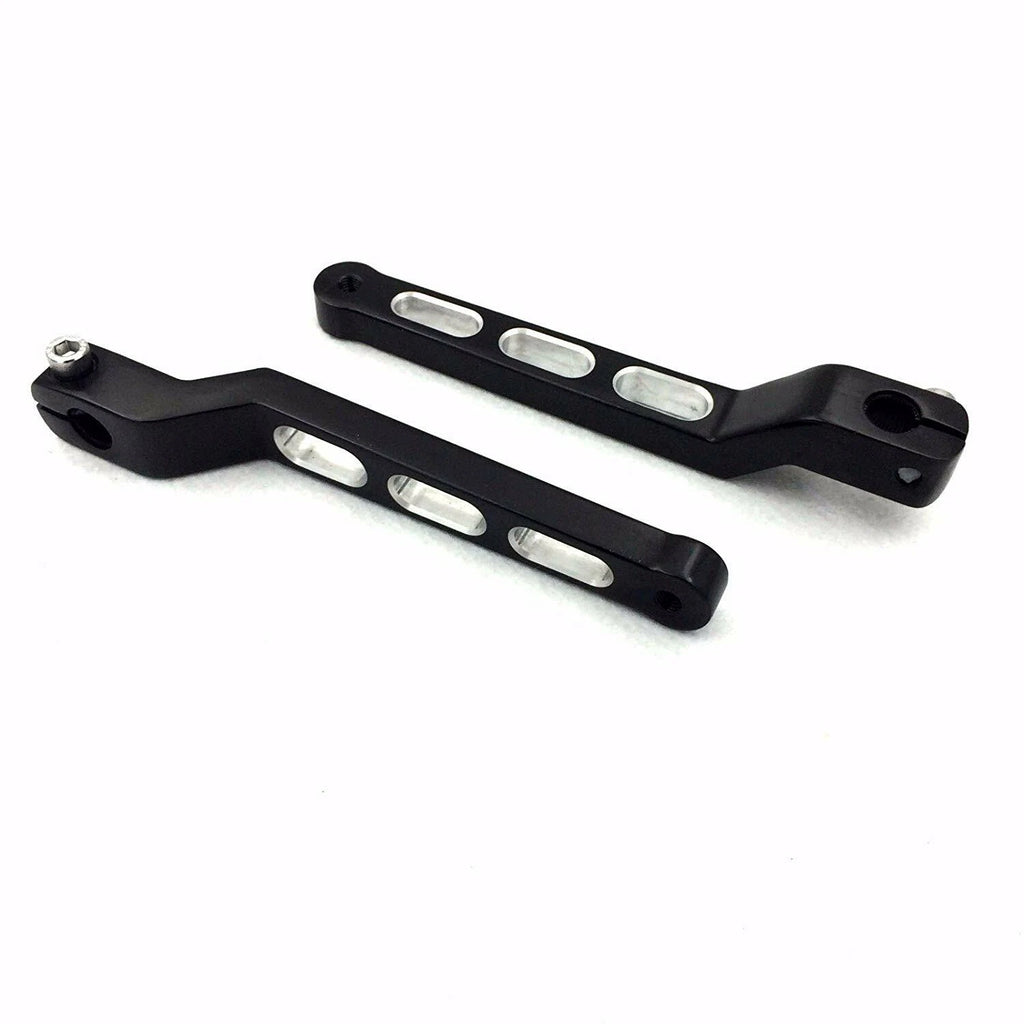 Black Aluminum Heel/Toe Shift Levers for Harley Electra Glide (1988–Present)