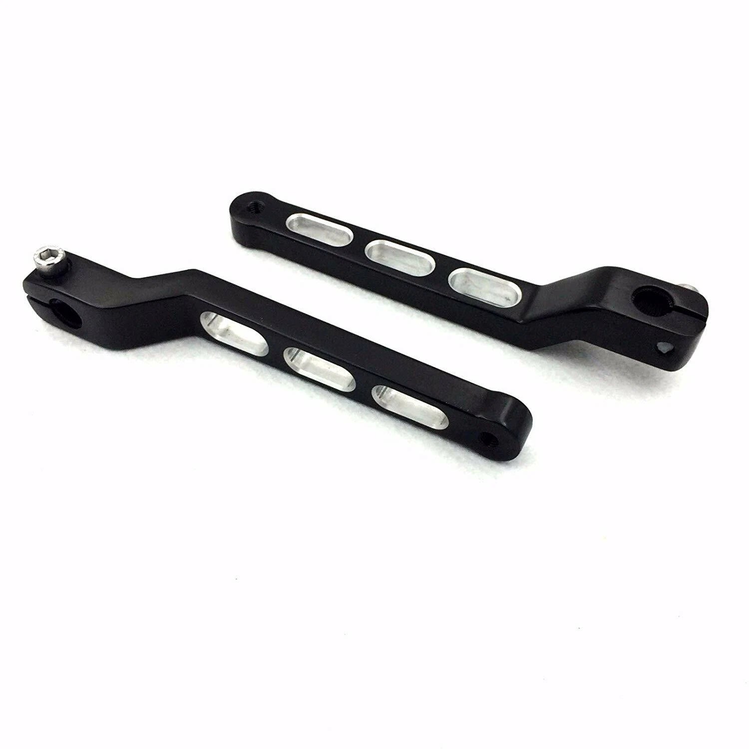 Black Aluminum Heel/Toe Shift Levers for Harley Electra Glide (1988–Present)