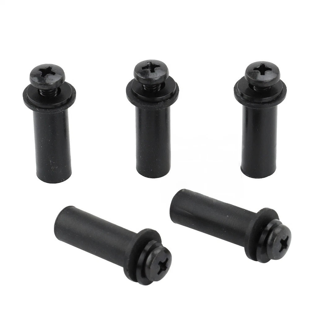 5pcs Windscreen Well Nuts Screws Bolt Cap Kit for Motorcycle