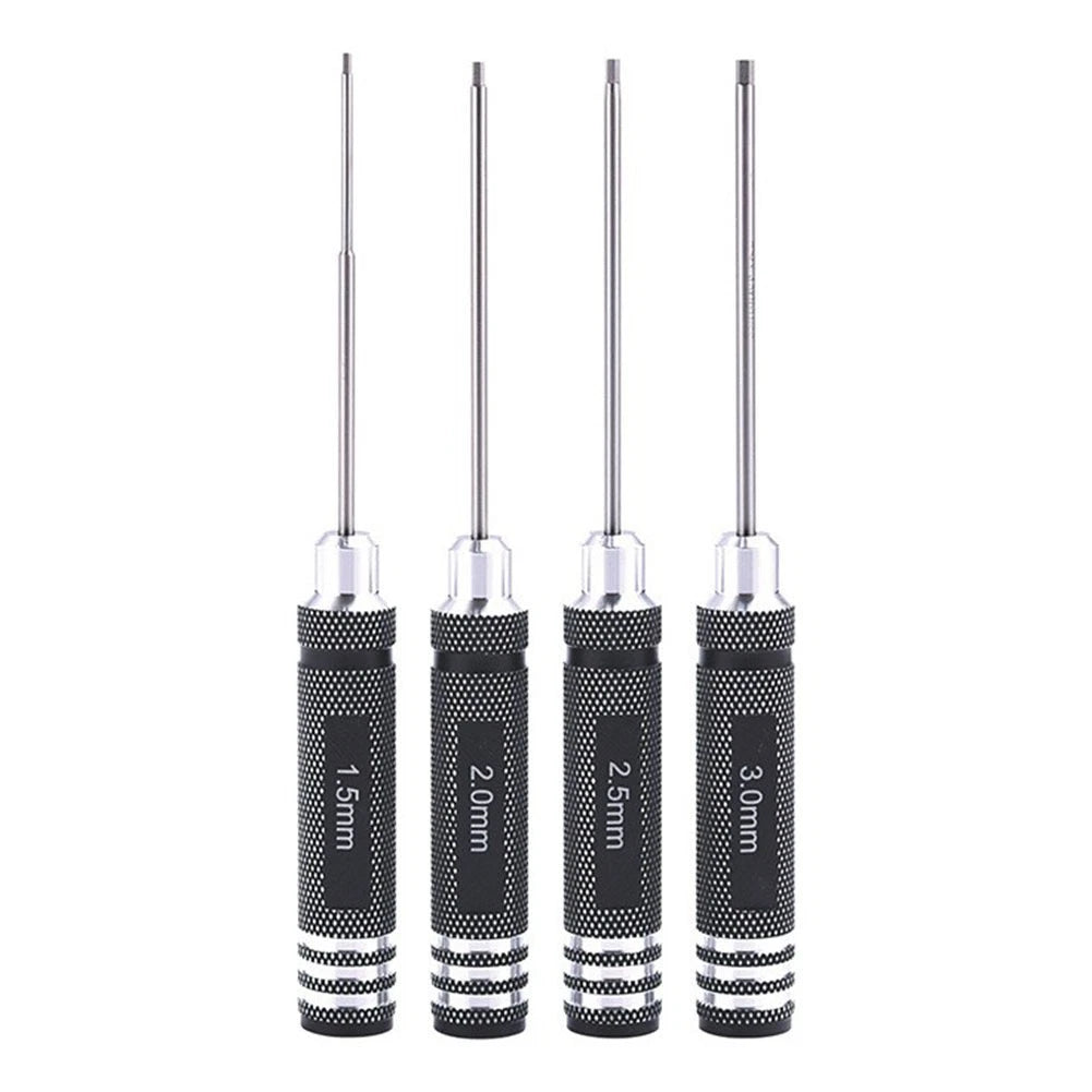 4X Hexagon Wrench Screwdrivers for RC Hobbyists