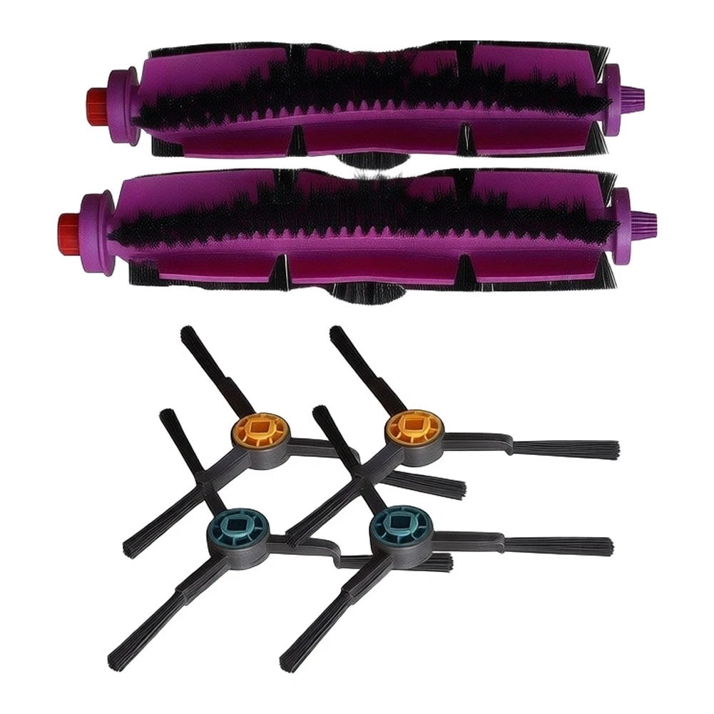 Set of 4 Vacuum Brushes for Home Daily Cleaning Robot