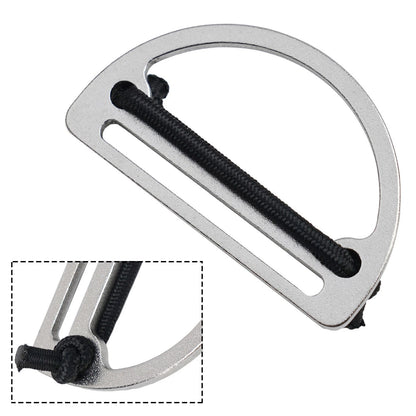 Slider Weight Belt Keeper for Boating D-Ring System (304 Stainless Steel)