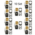 Set of 10 Carburetor Repair Kits for STIHL TS410 TS420 (ZAMA RB-151 4238 007 1061)