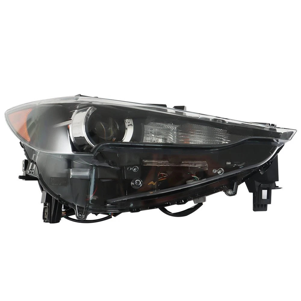Headlight Assembly Set for Mazda CX-5 (2017–2021) Left+Right LED Black