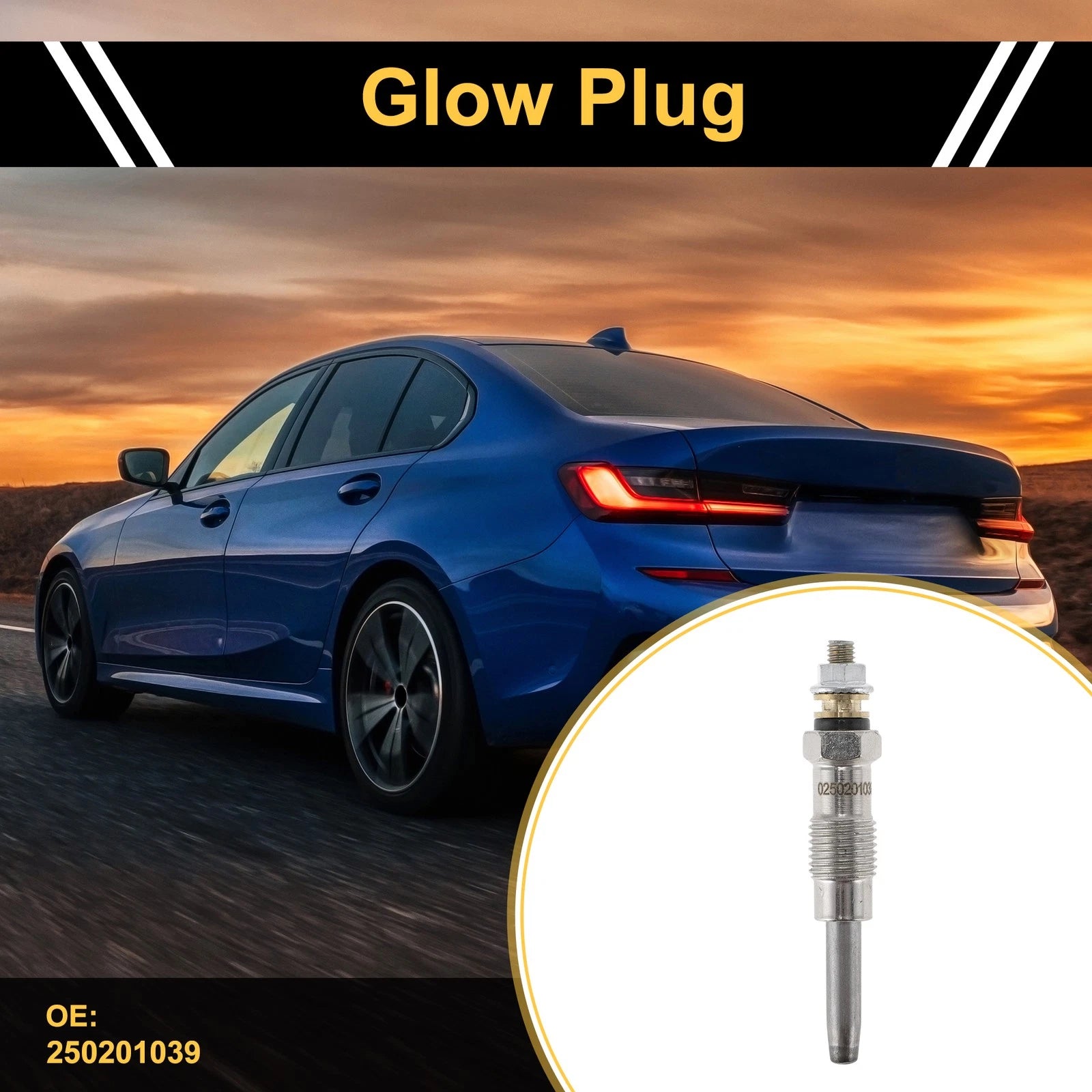 Diesel Glow Plug Replacement for Mercedes Benz Sprinter 2500 (2007–2019)