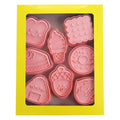 8 Piece Cookie Cutter Set - Cartoon Dessert Shapes for Baking