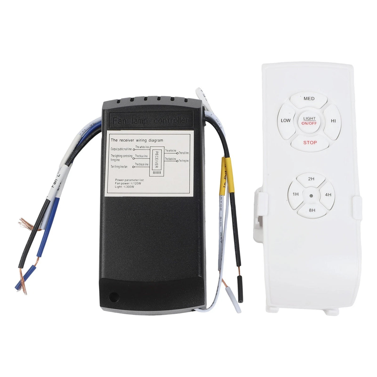 Ceiling Fan Light Remote Kit for Easy Installation and Adjustable Speed