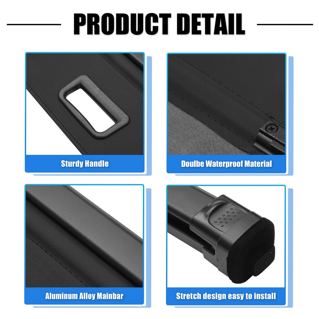 Retractable Cargo Cover for Mitsubishi Eclipse Cross (2018–2023)