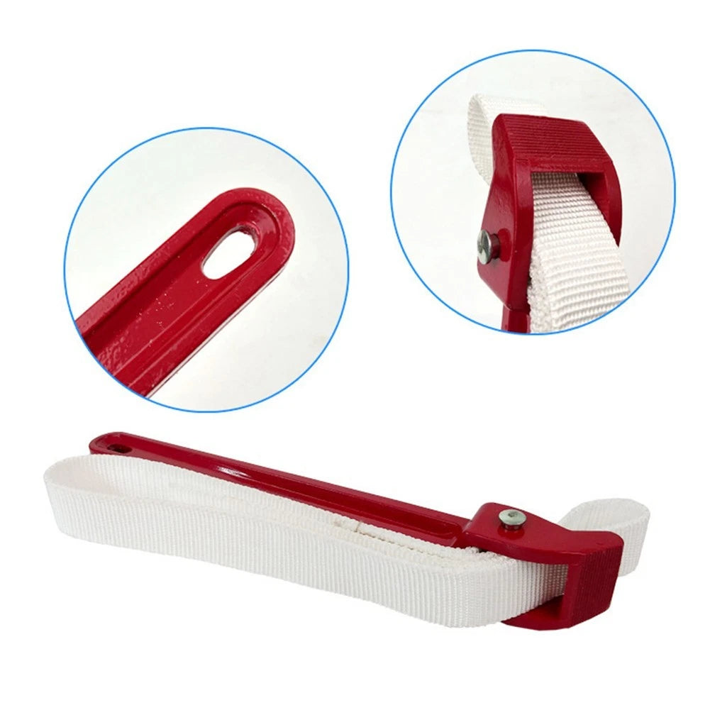 12 Inch Canvas Spanner Oil Filter Wrench for Various Makes Models