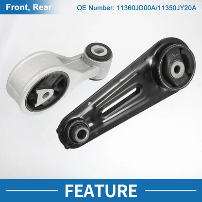 Set of 1 Engine Motor Mount for Nissan Rogue 2.5L (2008–2015) & Sentra 2.5L