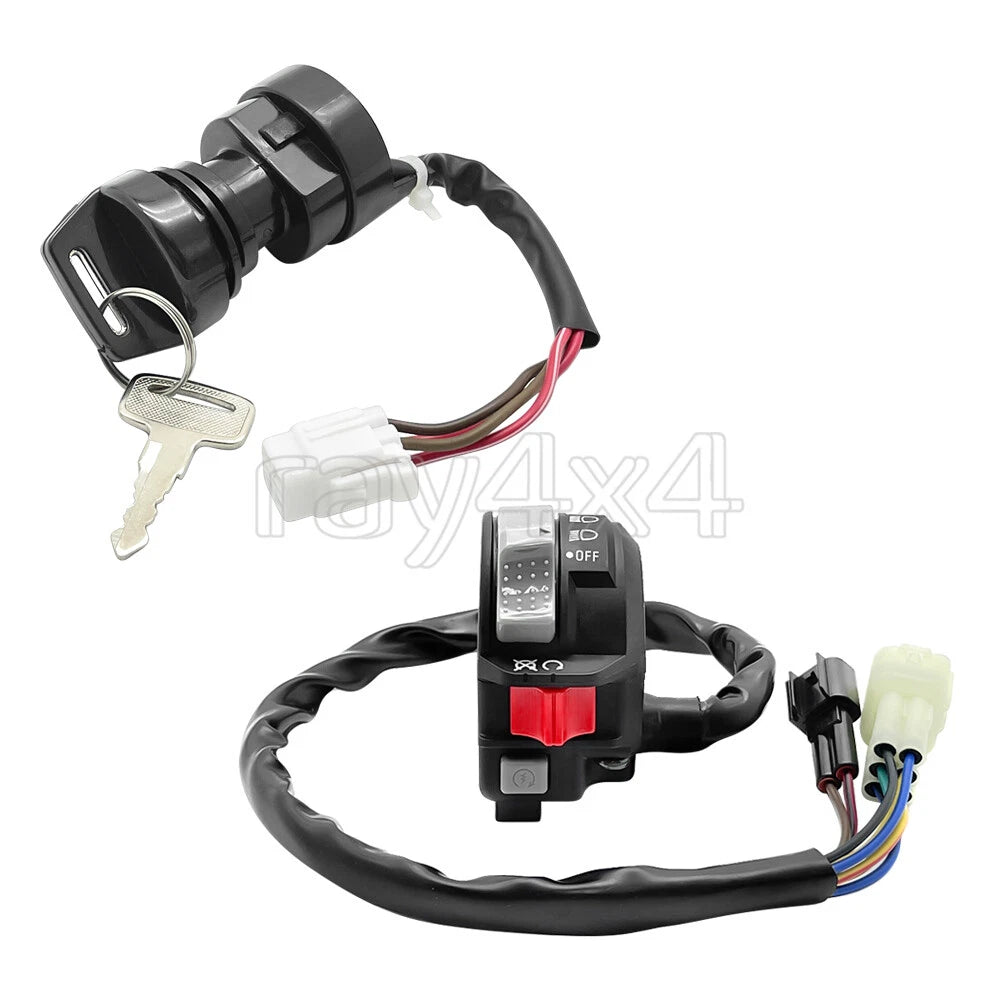 Start Stop Headlight Switch & Ignition Key Switch for Yamaha YFZ450 (2004–2005)